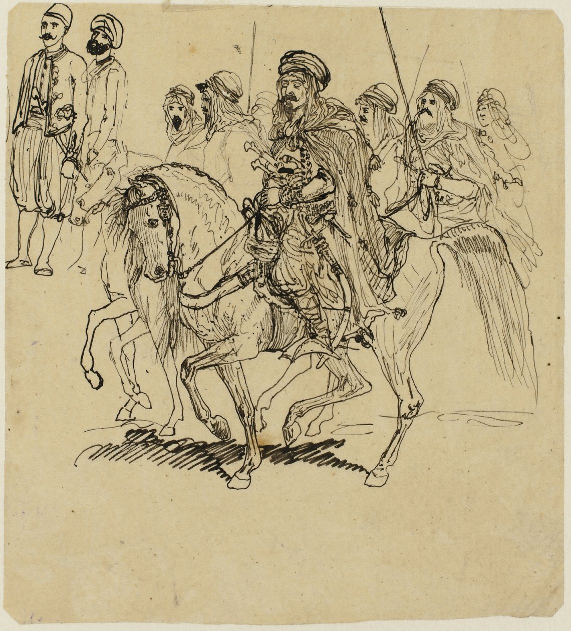 Cavaliers arabes - Rodolphe Bresdin