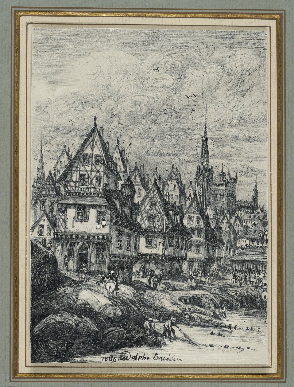 Port de pêche - Rodolphe Bresdin