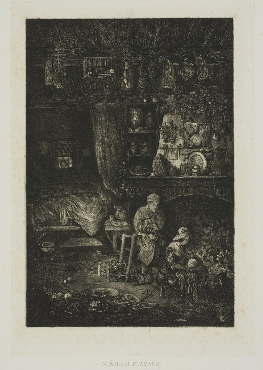 Intérieur flamand, de Revue Fantaisiste - Rodolphe Bresdin