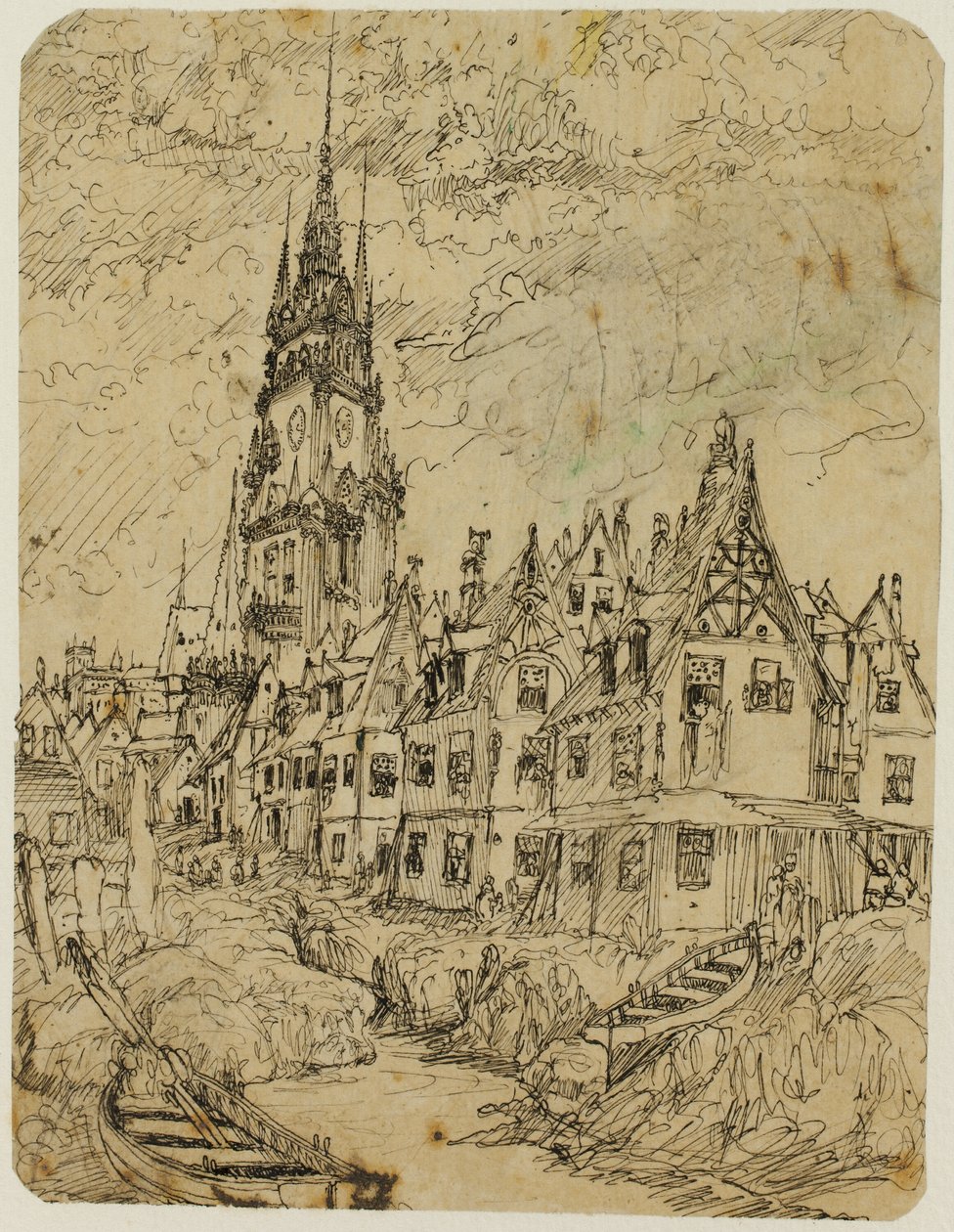 Maritime Village - Rodolphe Bresdin