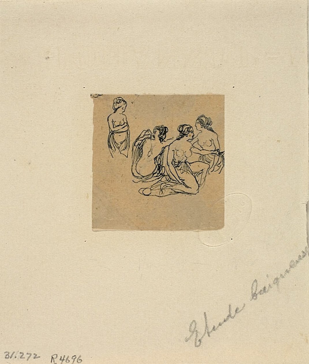 Étude sur les baigneurs - Rodolphe Bresdin