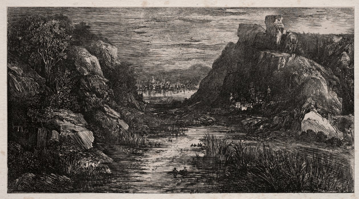 La Ville Lointaine - Rodolphe Bresdin
