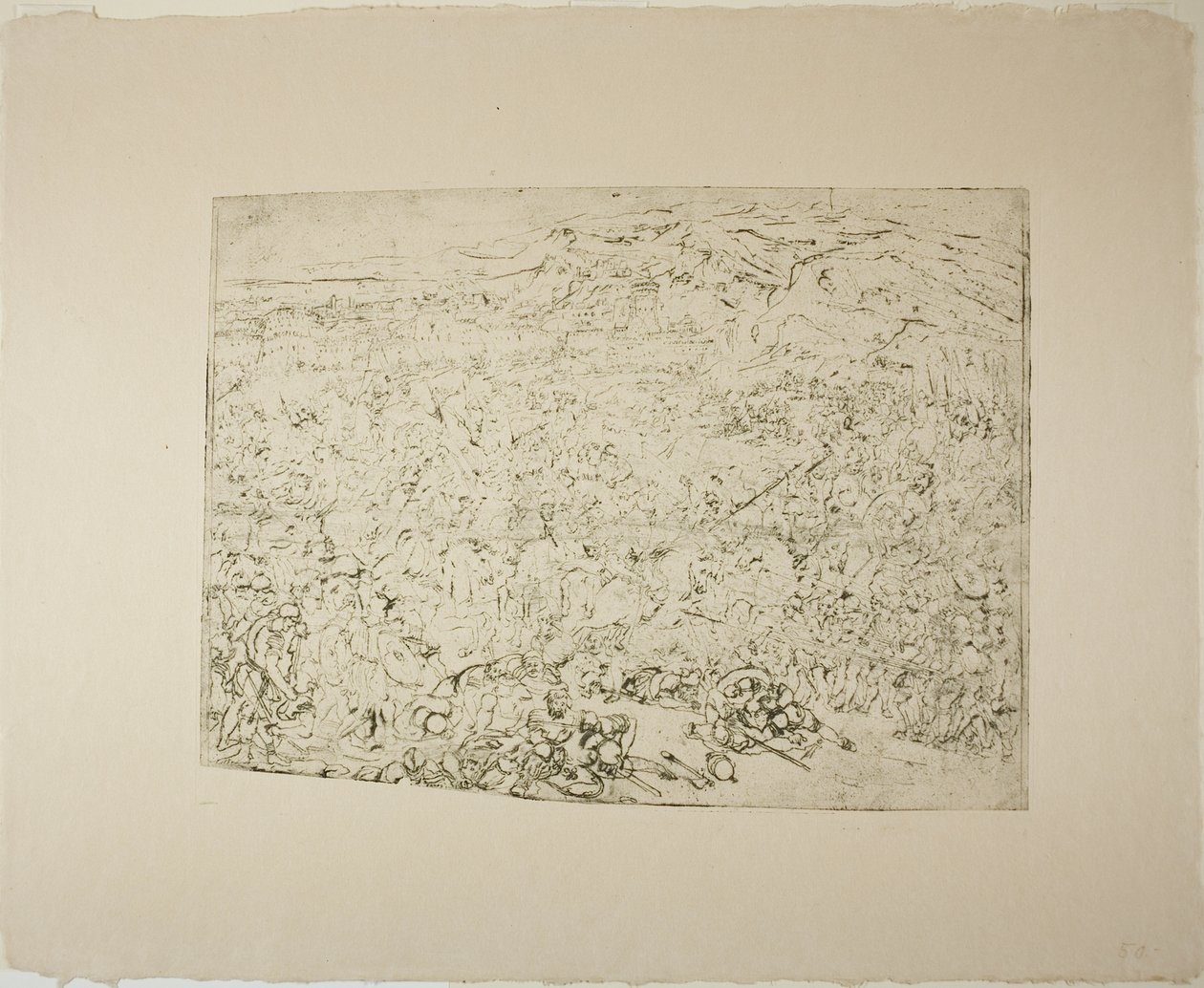 La grande bataille - Rodolphe Bresdin