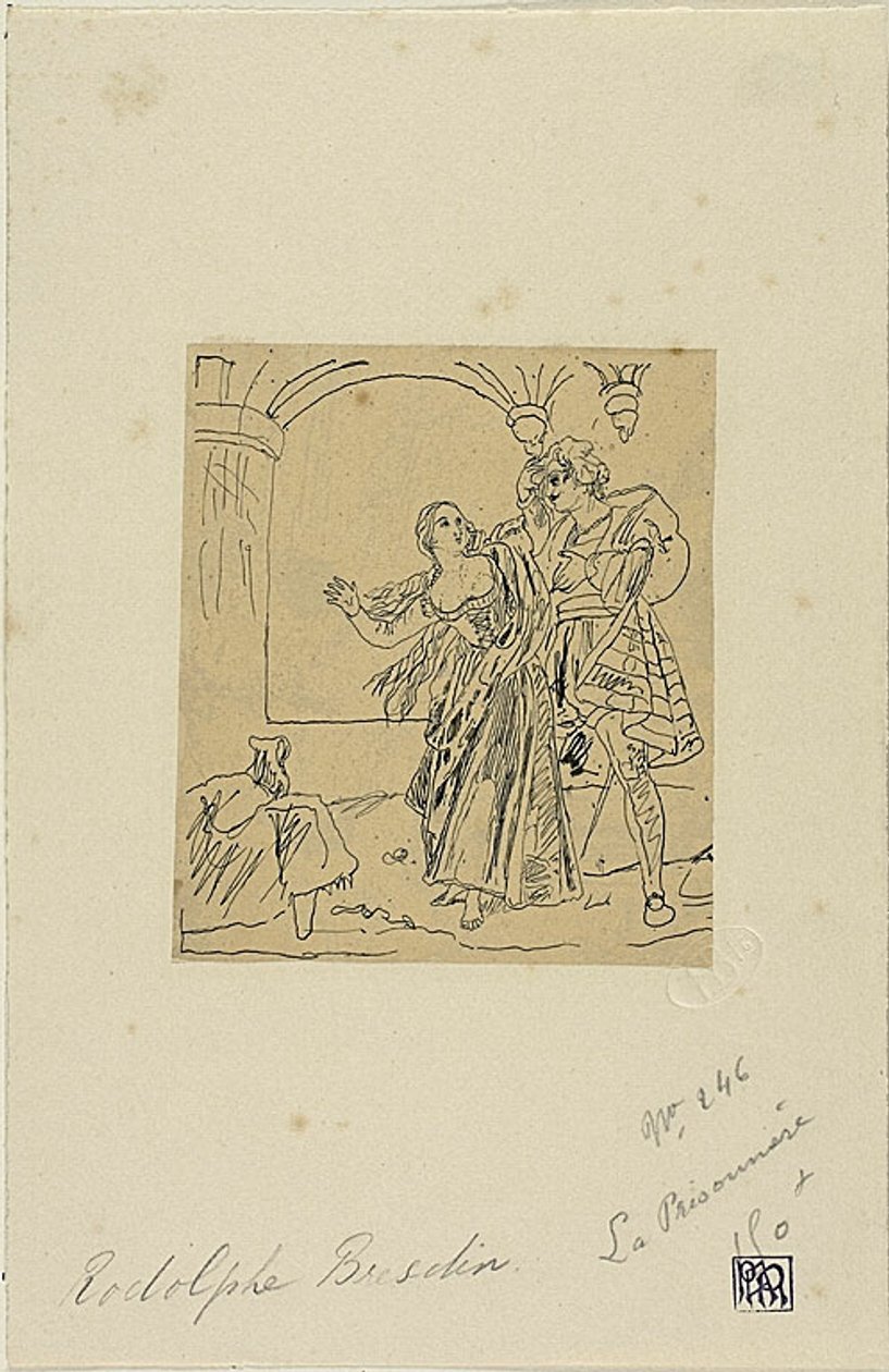 Le prisonnier - Rodolphe Bresdin
