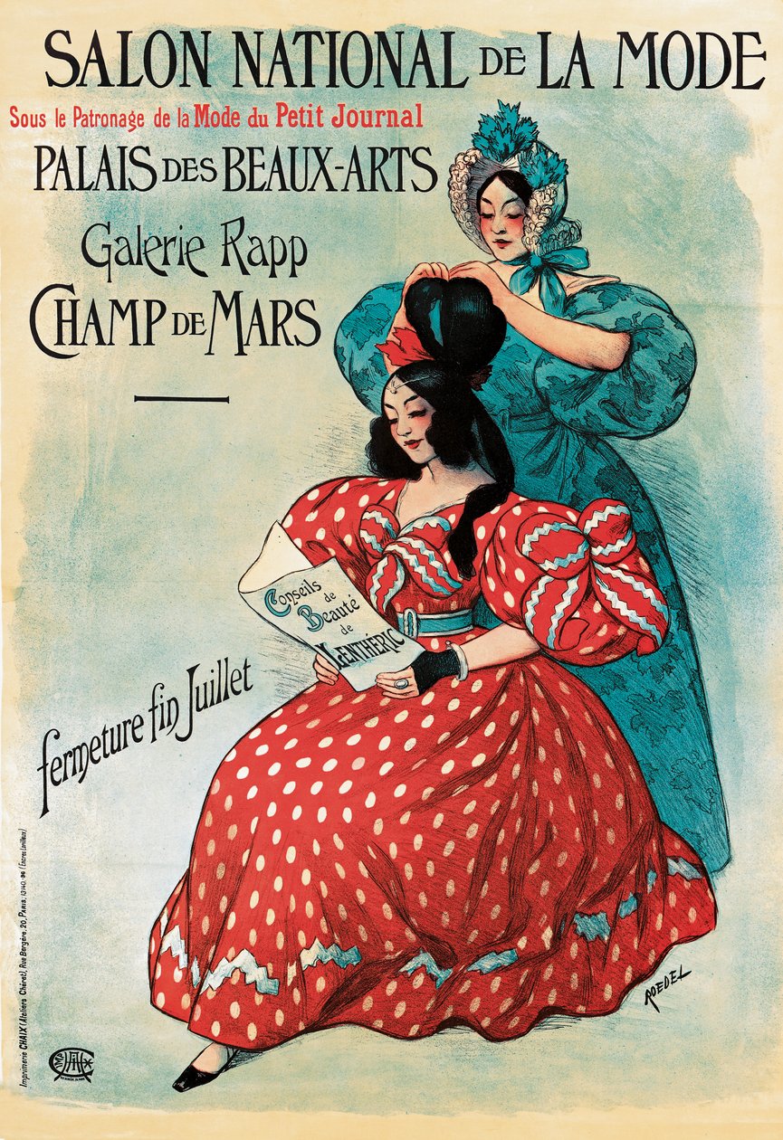 Affiche publicitaire pour le 