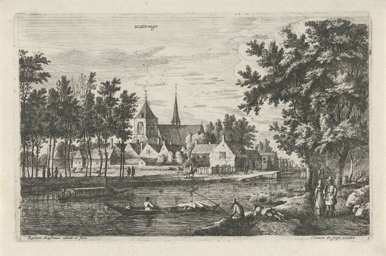 Vue de Wateringen - Roelant Roghman