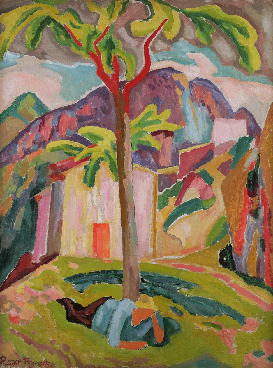 Figure reposant sous un arbre, Sainte-Agnès - Roger Eliot Fry
