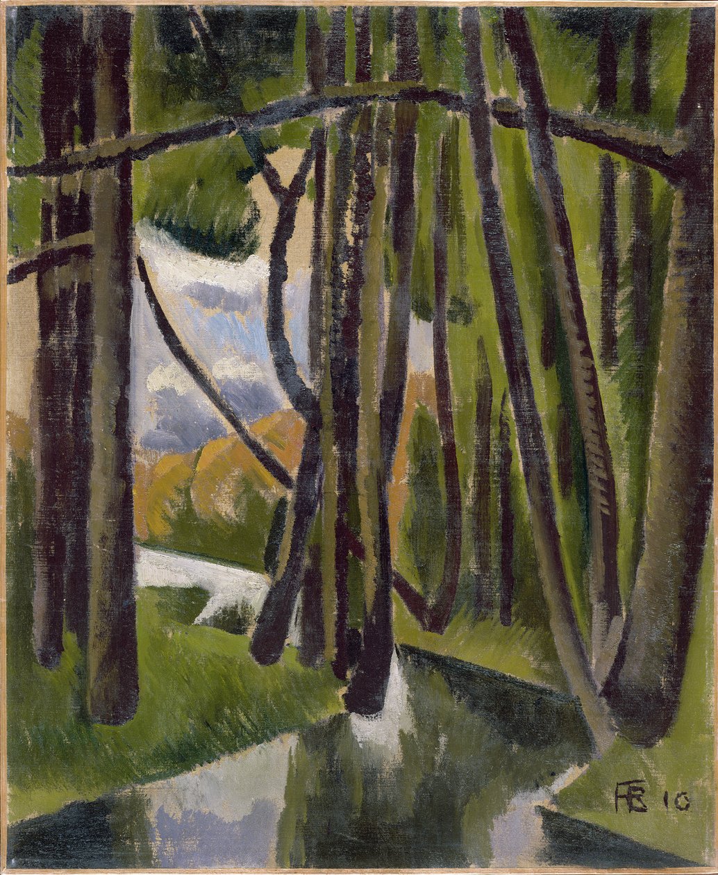 Sous-bois, 1910 - Roger de La Fresnaye