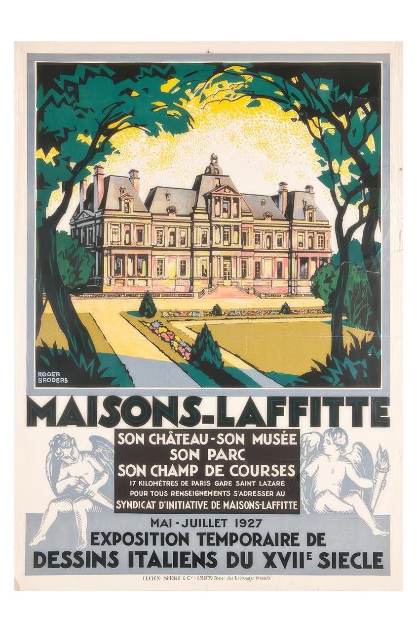 MaisonsLaffitte, exposition temporaire de dessins italiens du XVIIe siècle - Roger Broders