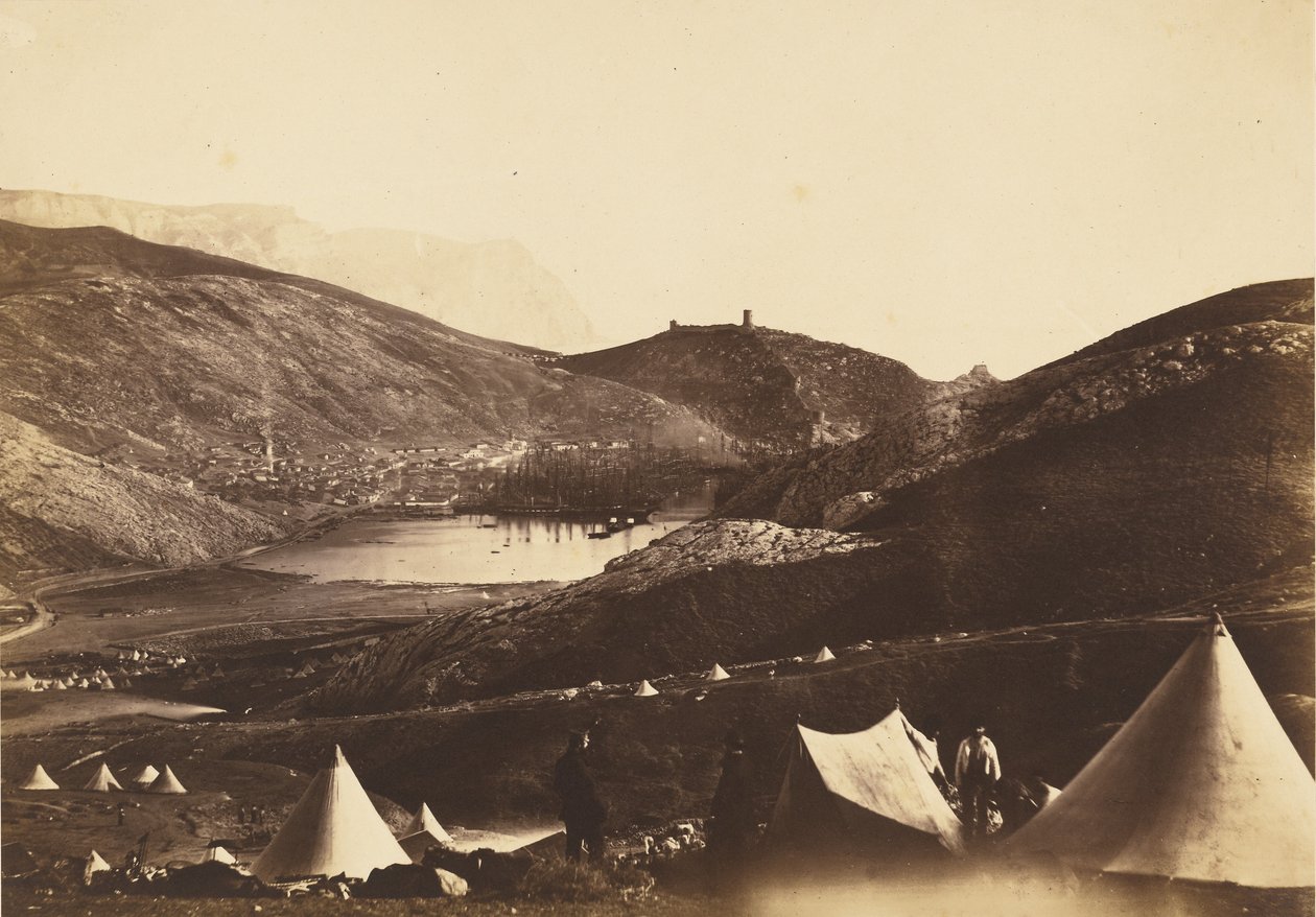 Balaklava vue de Guards Hill - Roger Fenton