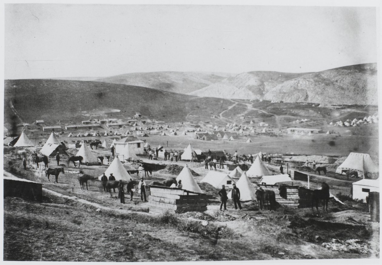Camp du 4e (Light Dragoons de la Reine) - Roger Fenton