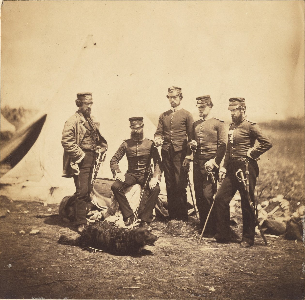 Groupe du 57e régiment - Roger Fenton