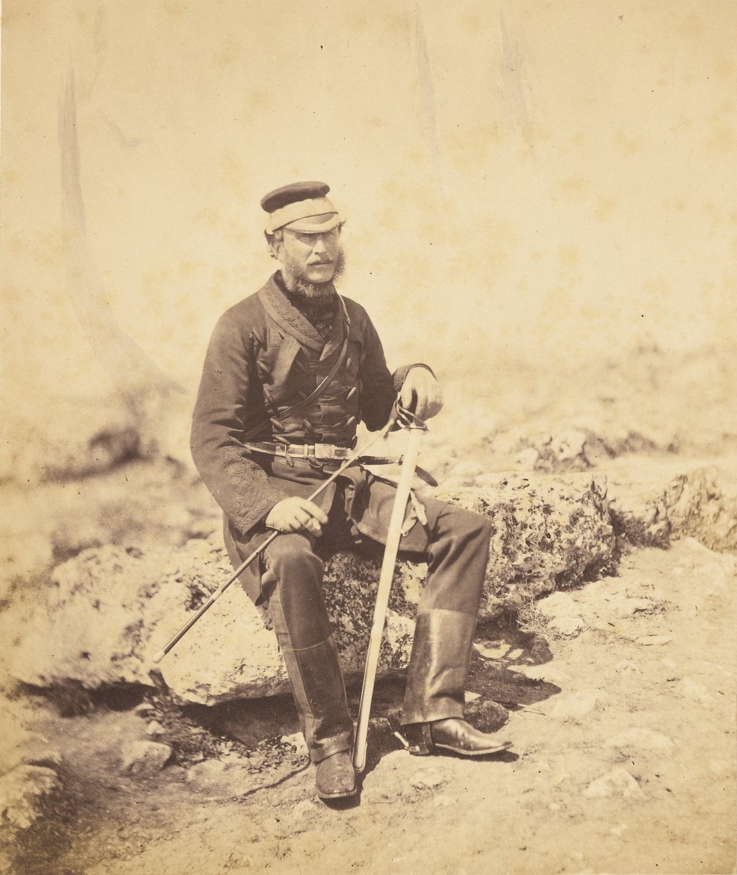 Lieutenant-colonel Lord Burghersh, C.B. - Roger Fenton