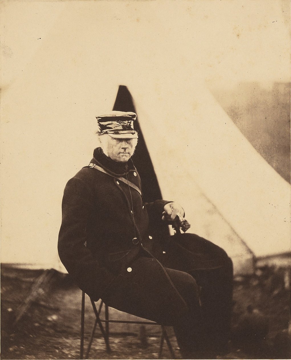 Lieutenant-général Sir W.J. Codrington, H.C.B. - Roger Fenton