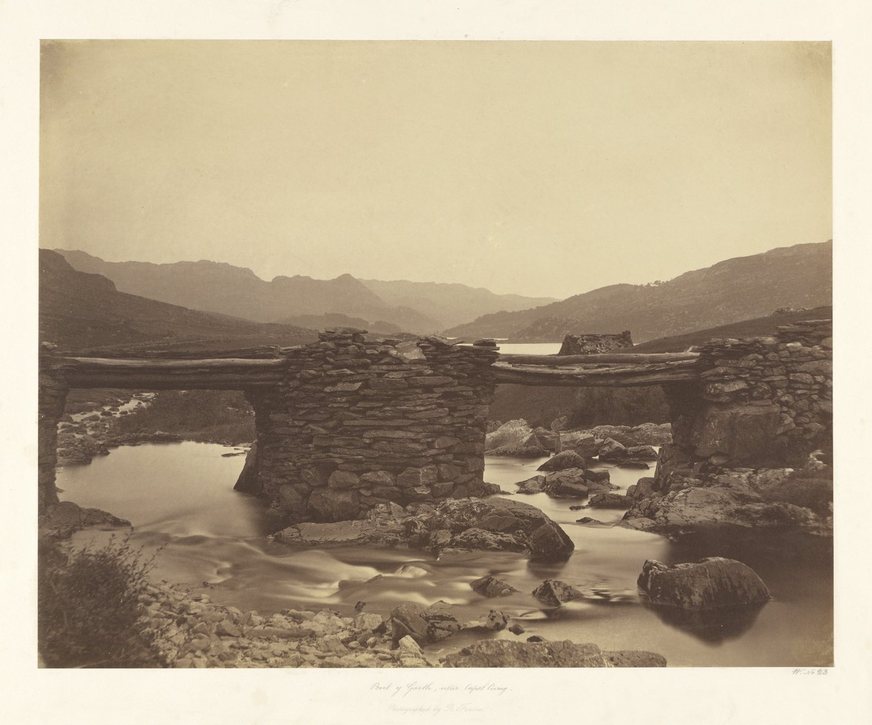 Pont-y-Garth, près de Capel Curig - Roger Fenton
