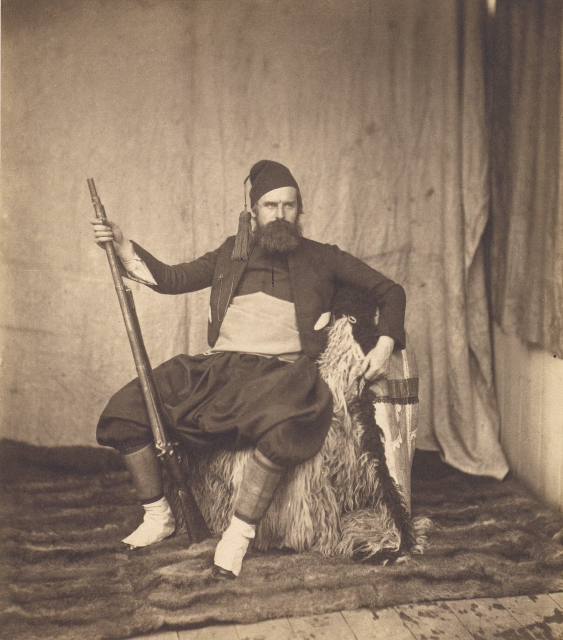 Autoportrait en uniforme de zouave - Roger Fenton