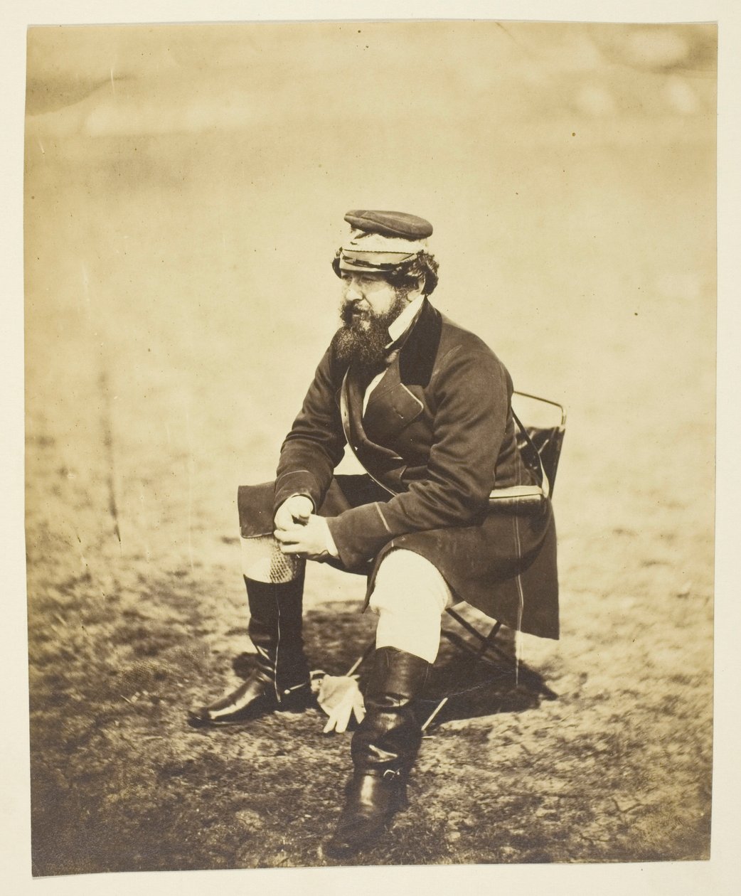 Thomas Graham Russell (1748-1843), général, photo prise en Crimée - Roger Fenton