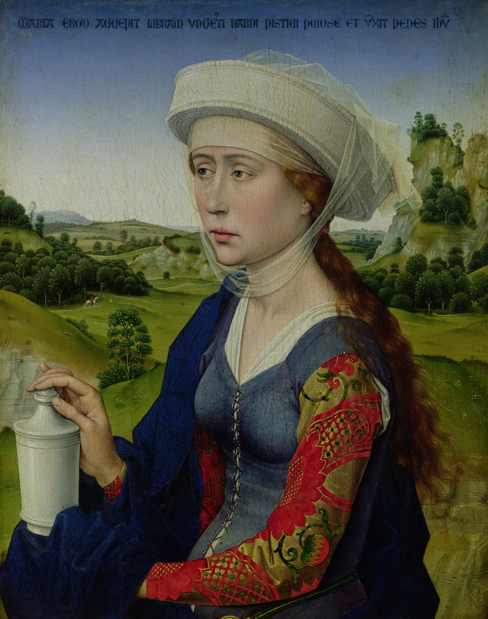 Marie-Madeleine, du panneau droit du Triptyque de la famille Braque - Rogier van der Weyden