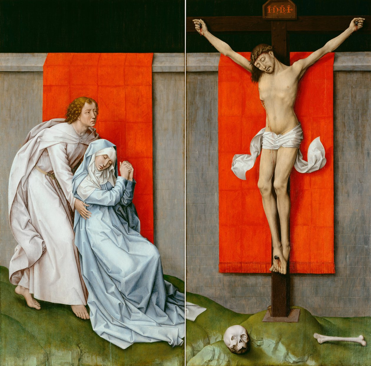La Crucifixion, avec la Vierge et Saint Jean l