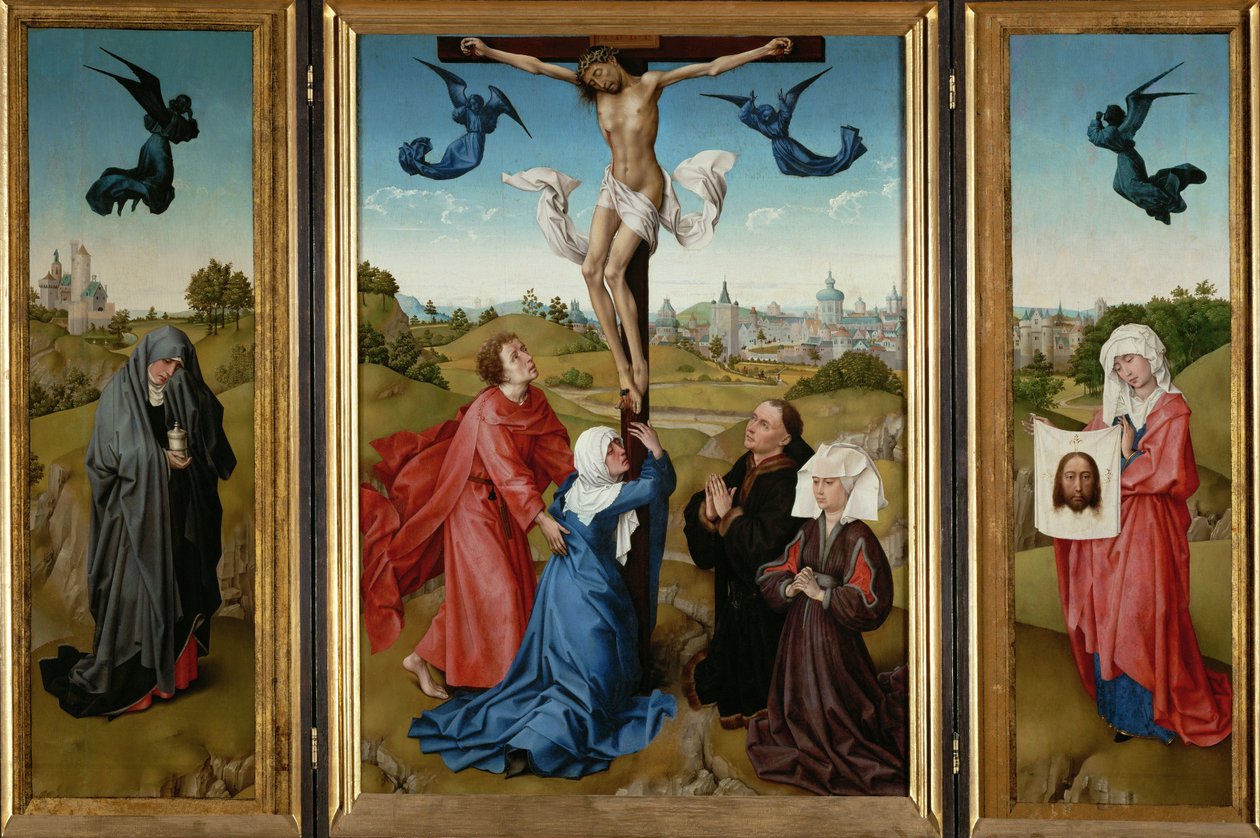 Triptyque - La Crucifixion - Rogier van der Weyden