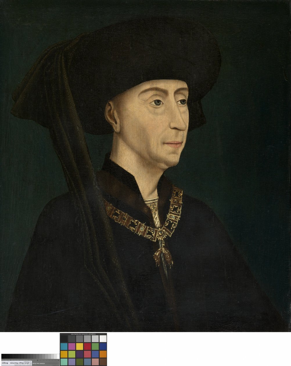 Portrait de Philippe le Bon - Rogier van der (after) Weyden