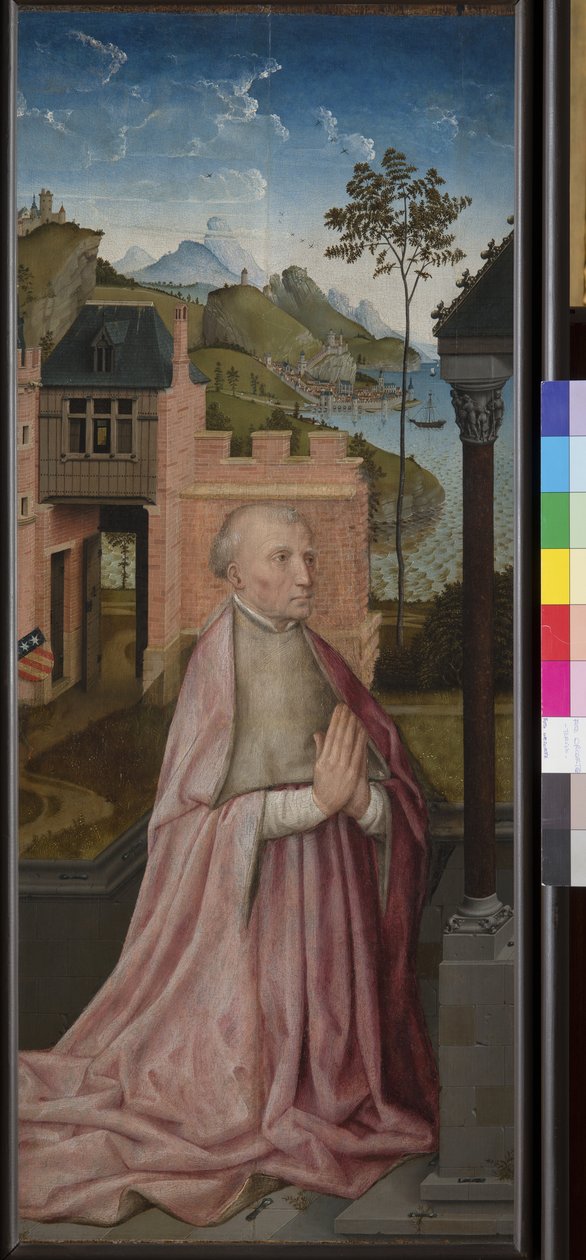 Un dévot en prière, c.1435 - Rogier van der (workshop of) Weyden