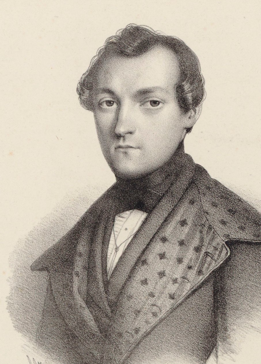 Portrait du pianiste et compositeur Antoine de Kontski 1817-1899 - Romain Cazes