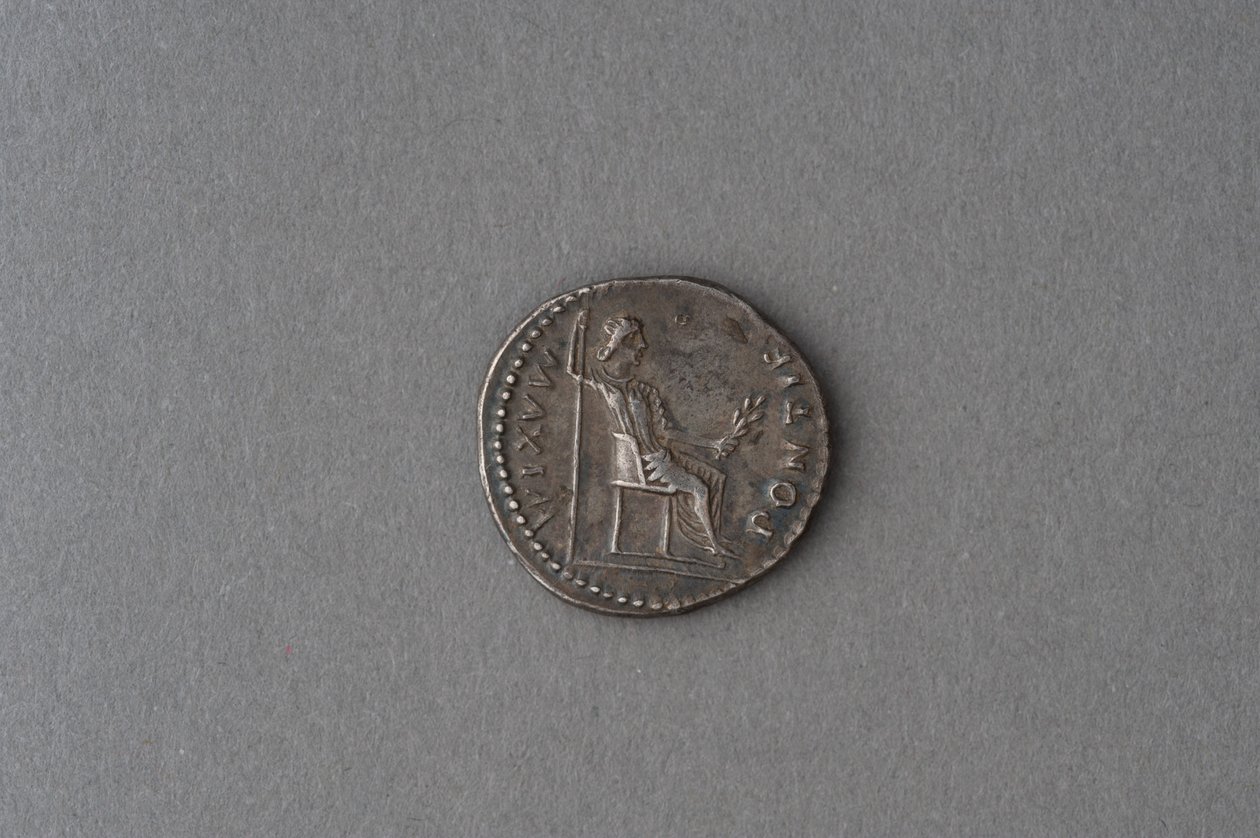 Denier de Tibère (argent) - Roman