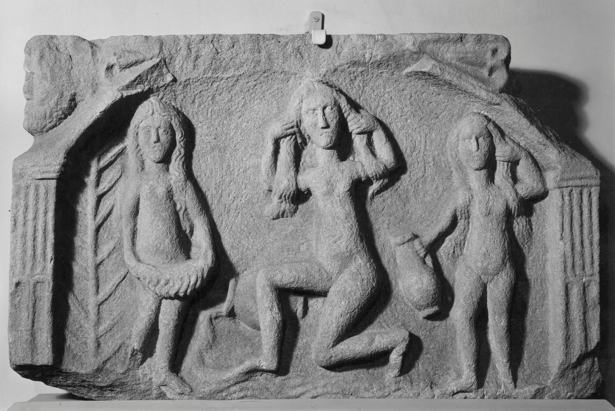 Relief de Vénus et deux nymphes - Roman