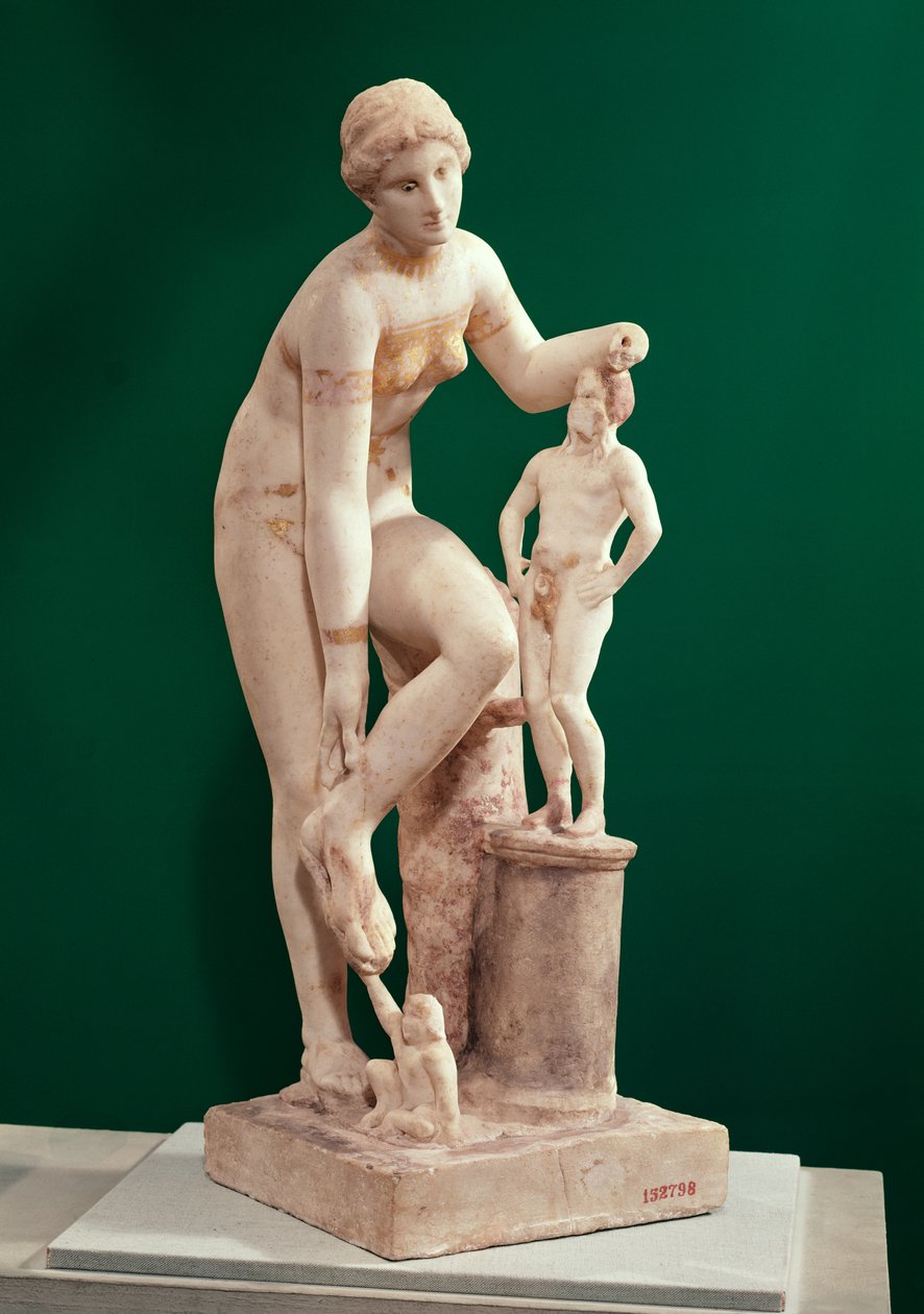 Statuette de Vénus avec Priape - Roman