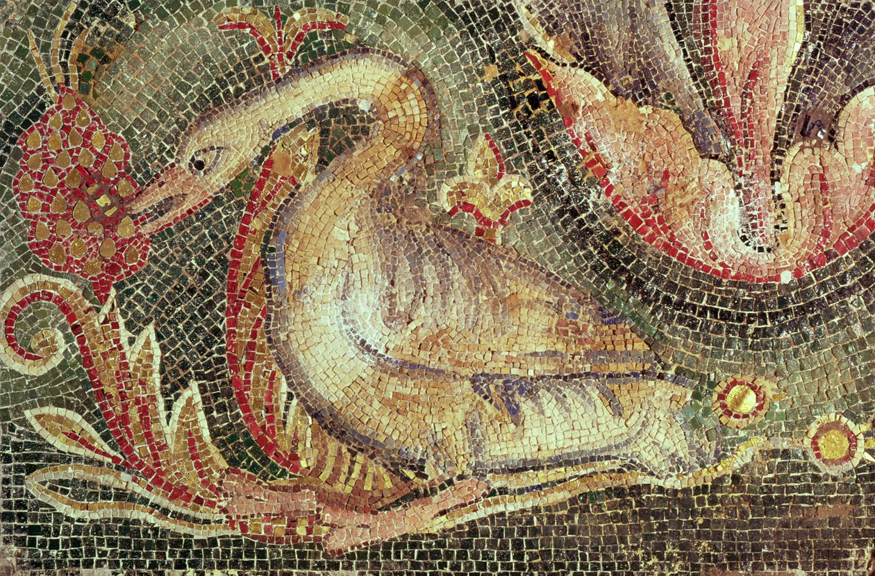 Cygne, restauré vers 1200 - Roman