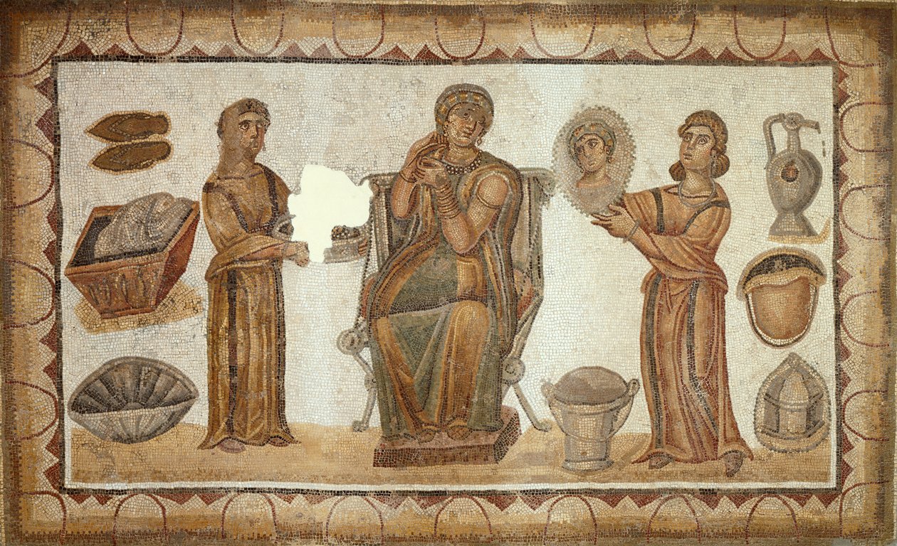 La femme de Sidi Ghrib à sa toilette - Roman