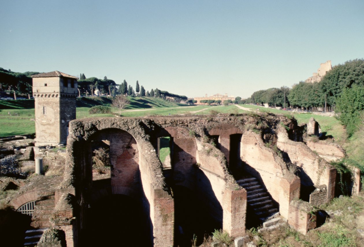 Vue du stade, romain - Roman