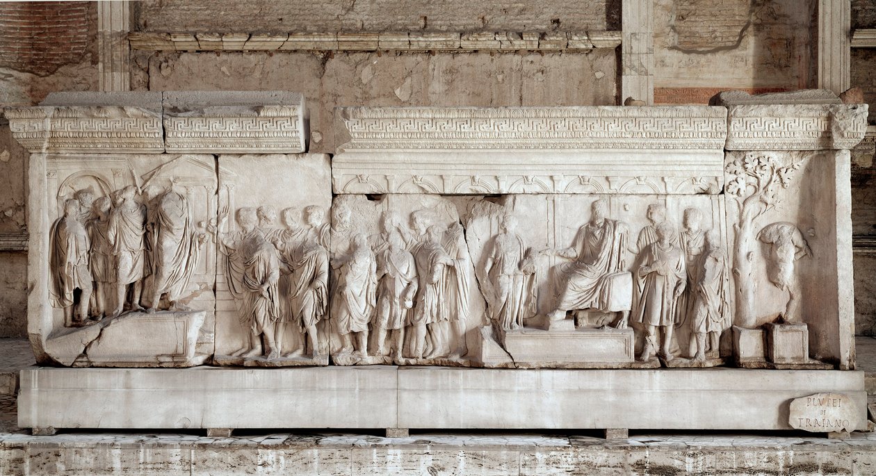 Anaglyphe de Trajan retraçant les faits de l