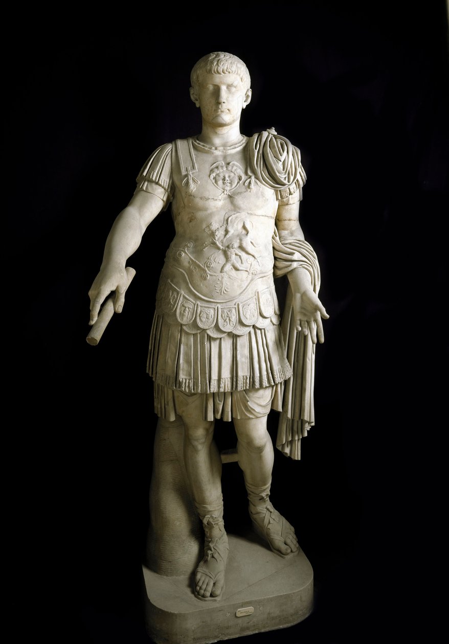 Caius Caesar Germanicus, empereur romain (marbre) - Roman