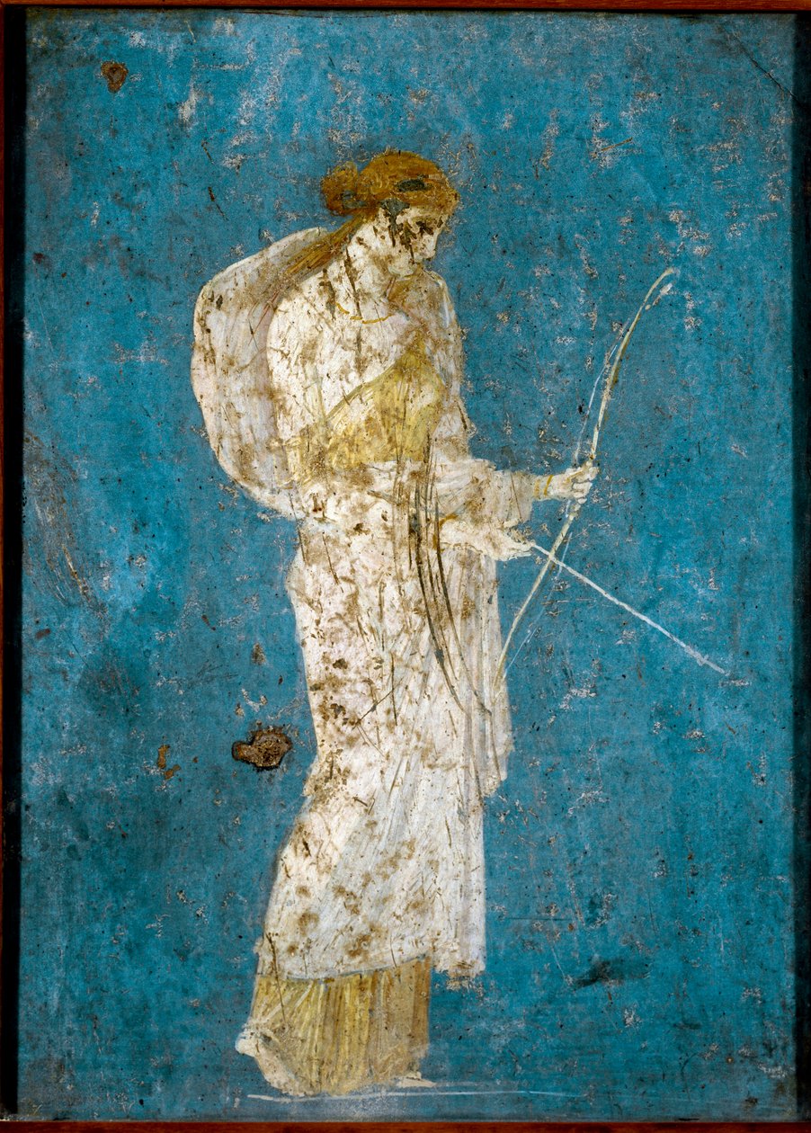 Diane avec son arc et ses flèches - Roman