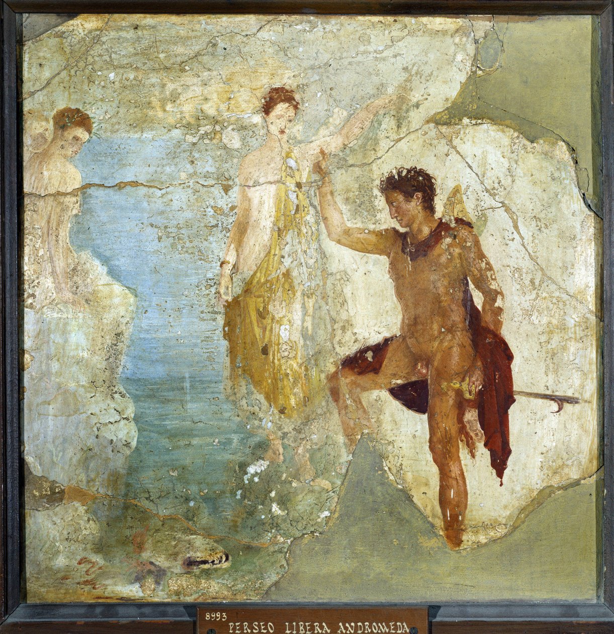 Persée libérant Andromède (fresque) - Roman