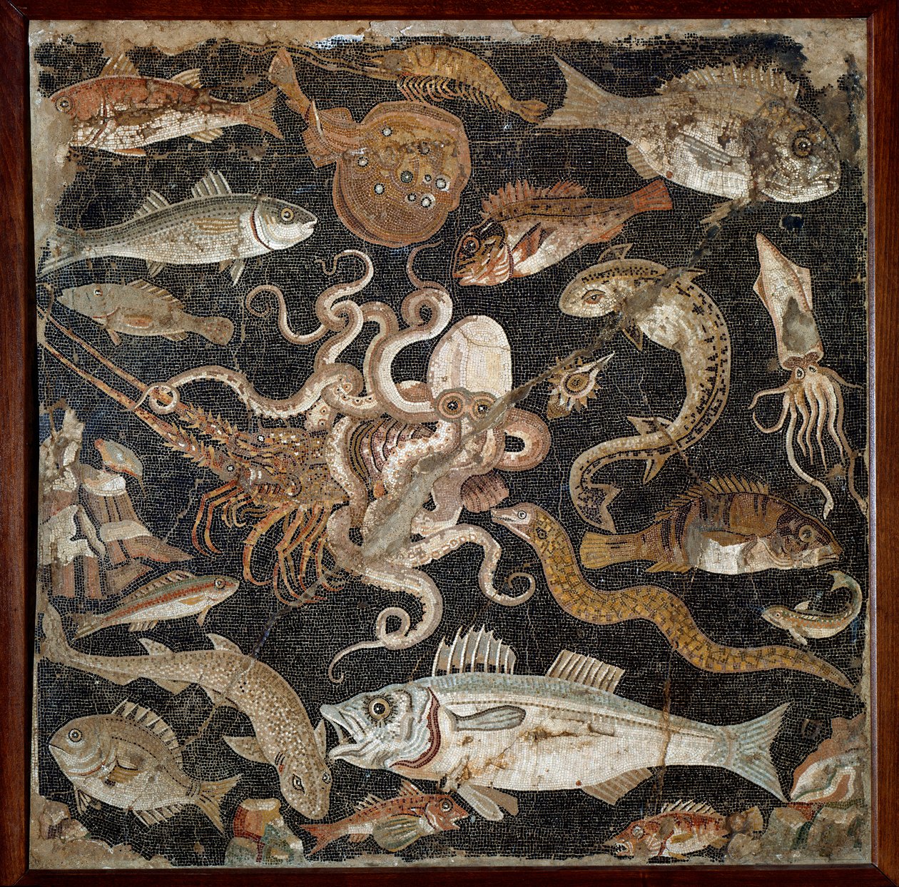 Art romain : faune marine - Roman