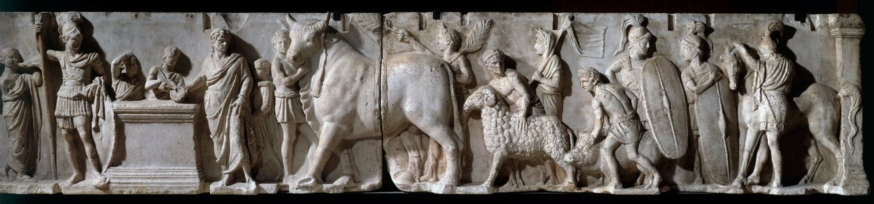 Art romain: autel de Domitius Ahenobarbus - Roman
