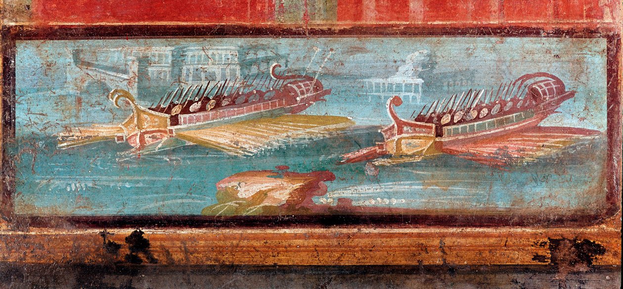 Navires de guerre romains à l