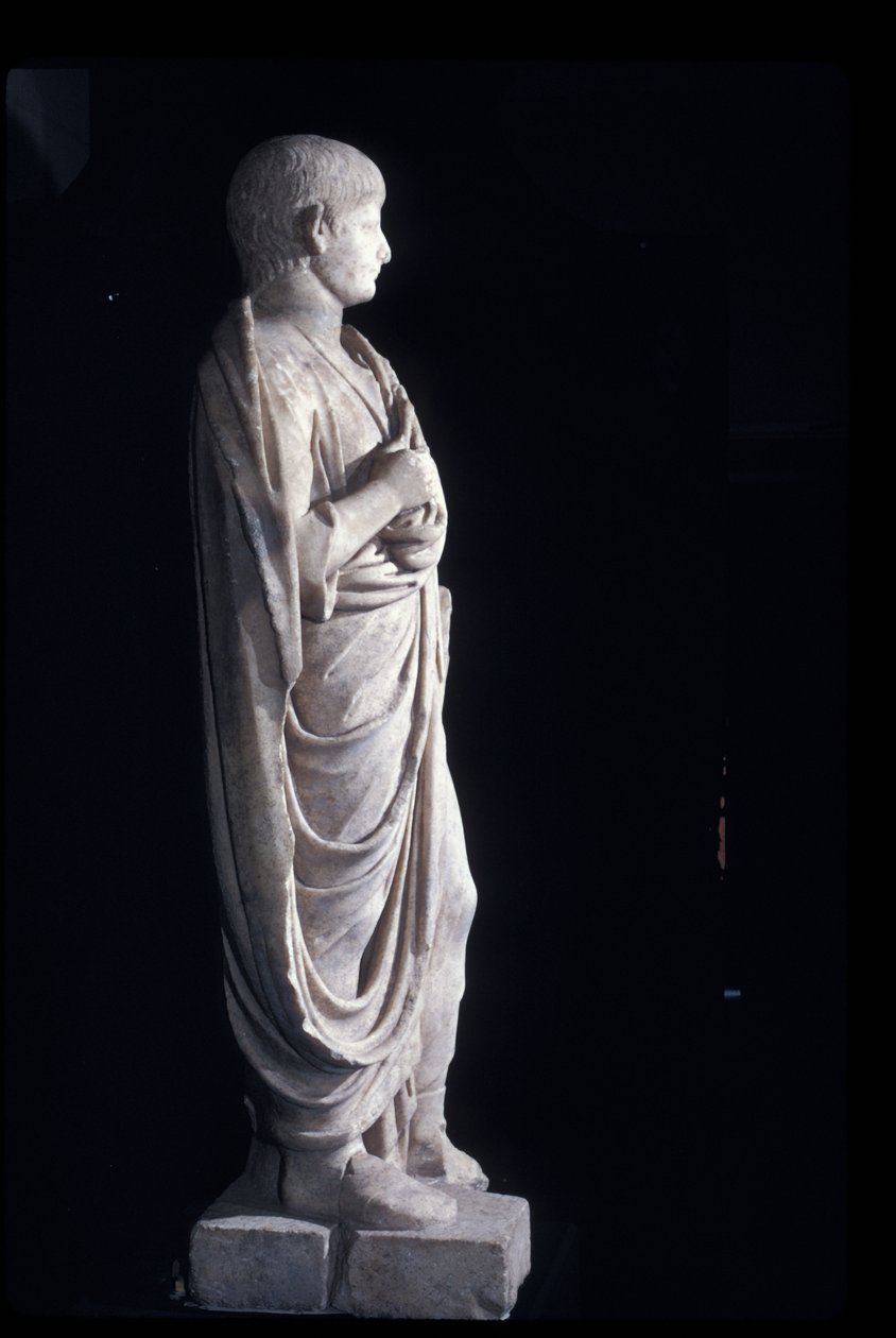 Statue togée du jeune Néron, vers 50 après J.-C. - Roman