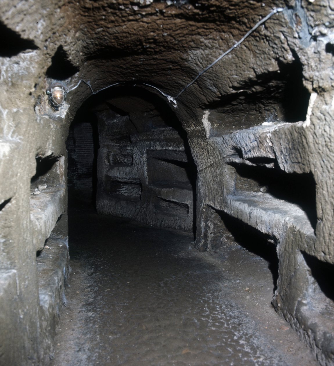 Tombe de Scipioni à Rome. - Roman