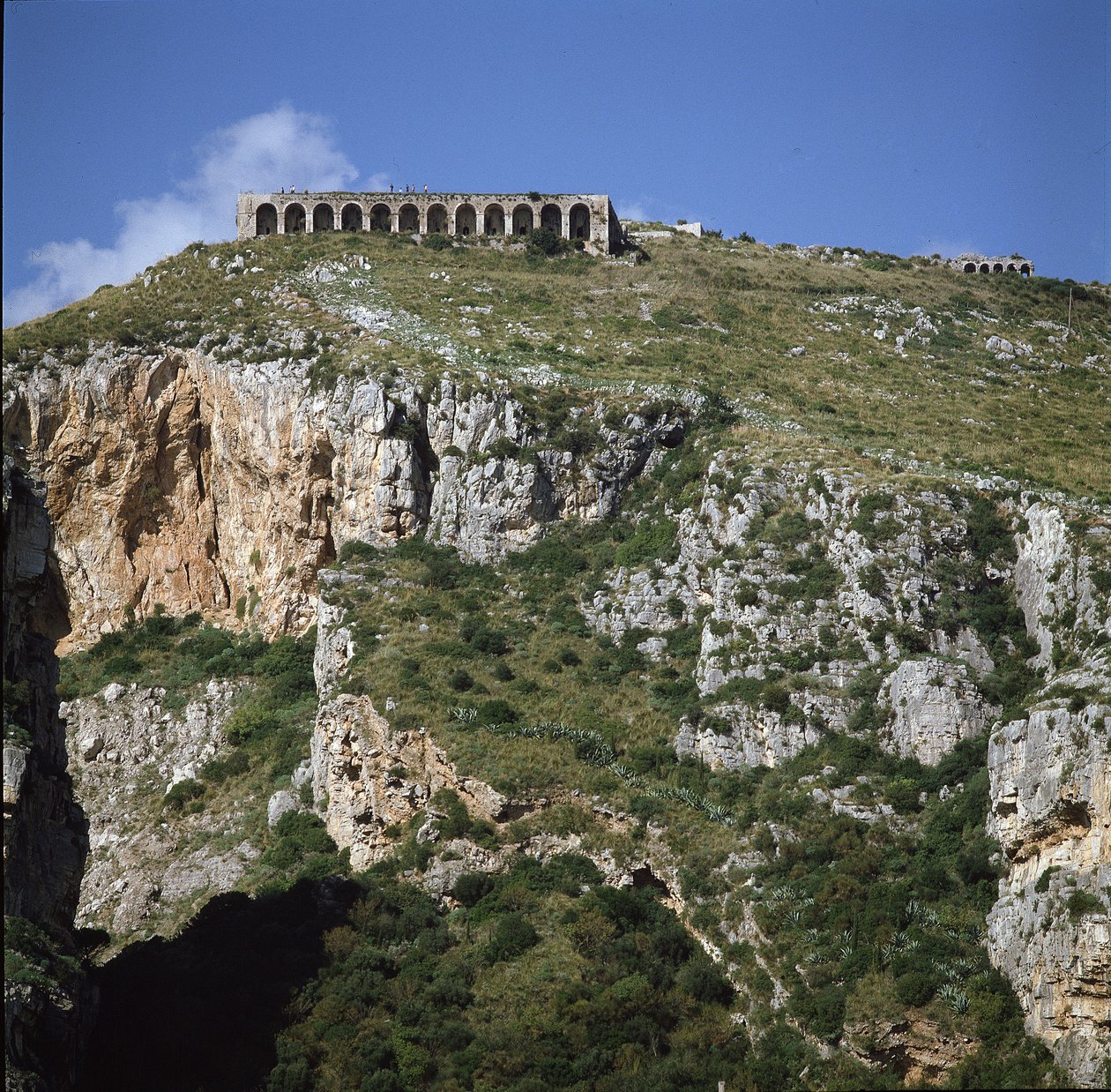 Vue du temple de Jupiter - Roman