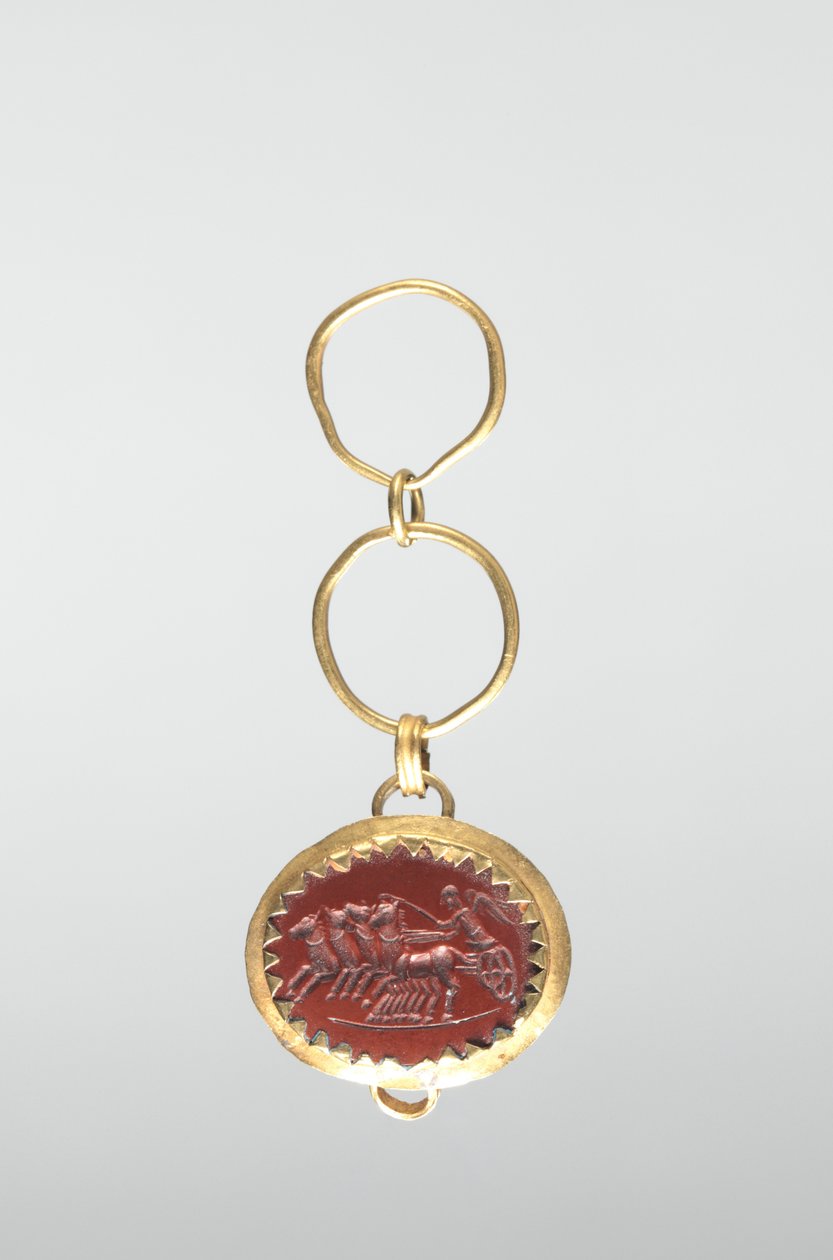 Intaille avec Victoire en char - Roman Imperial Period