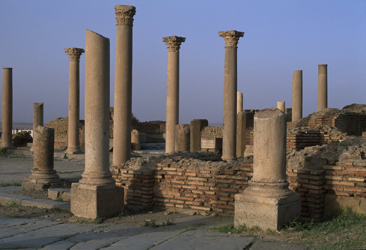 Vue de la Bibliothèque, c.100 AD, Période Impériale Haute (27 BC-395 AD) - Roman Imperial Period