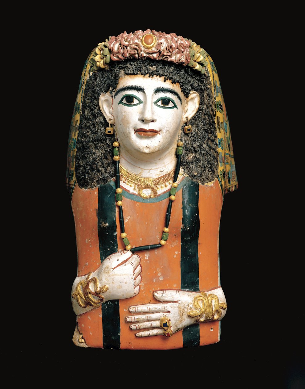 Masque de momie, 60-70 ap. J.-C. - Roman Period Egyptian