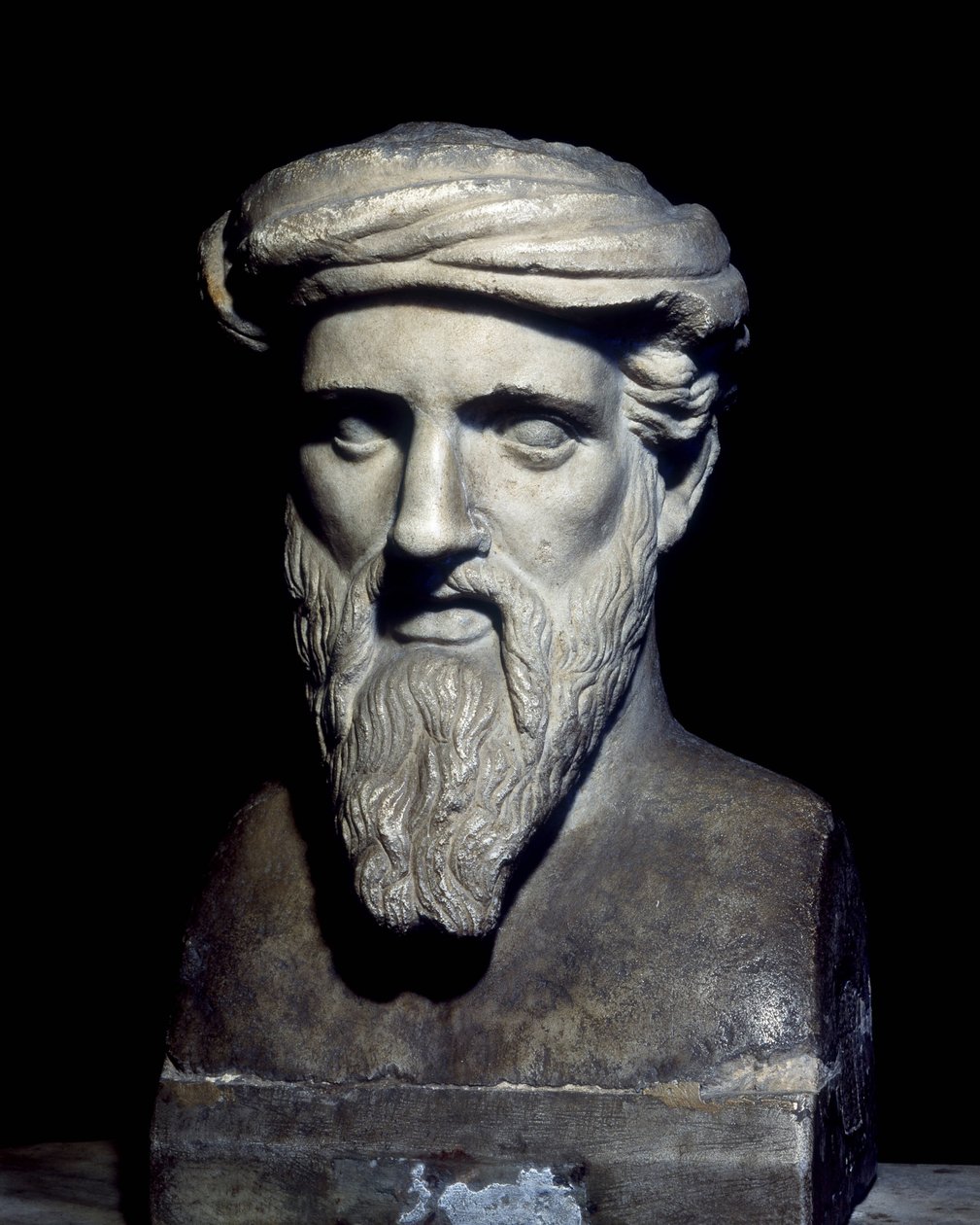 Buste de Pythagore (6ème siècle av. J.-C.), Musei Capitolini, Rome. - Roman Roman
