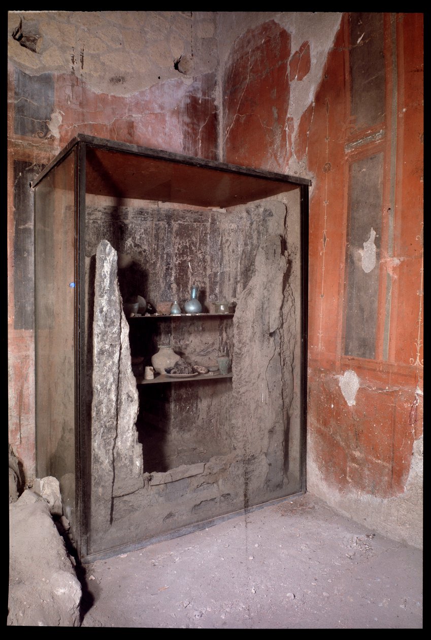 Armoire carbonisée, Casa a Graticcio, 5ème siècle av. J.-C. - 1er siècle apr. J.-C. - Roman Roman
