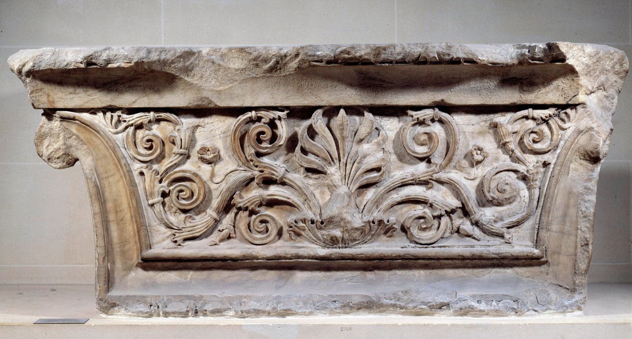 Chapiteau de pilastre. Architecture de l