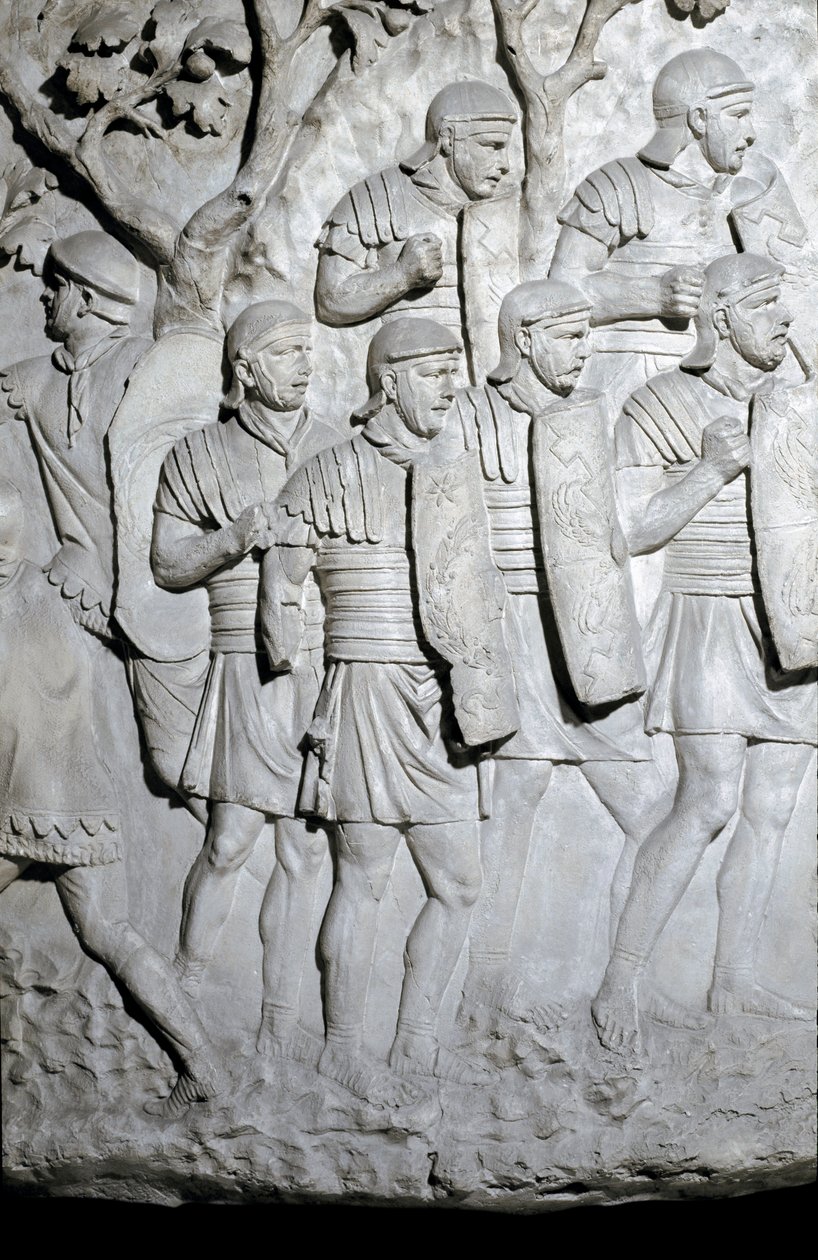 Légionnaires romains prêts pour la bataille - Roman Roman